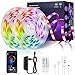 LED Strip 10m, FAUETI RGB LED Streifen Wasserdicht IP65, Farbwechsel LED Band mit App Bluetooth Kontroller, Sync zur Musik, Anwendung für die Beleuchtung von Haus, Schlafzimmer und Party