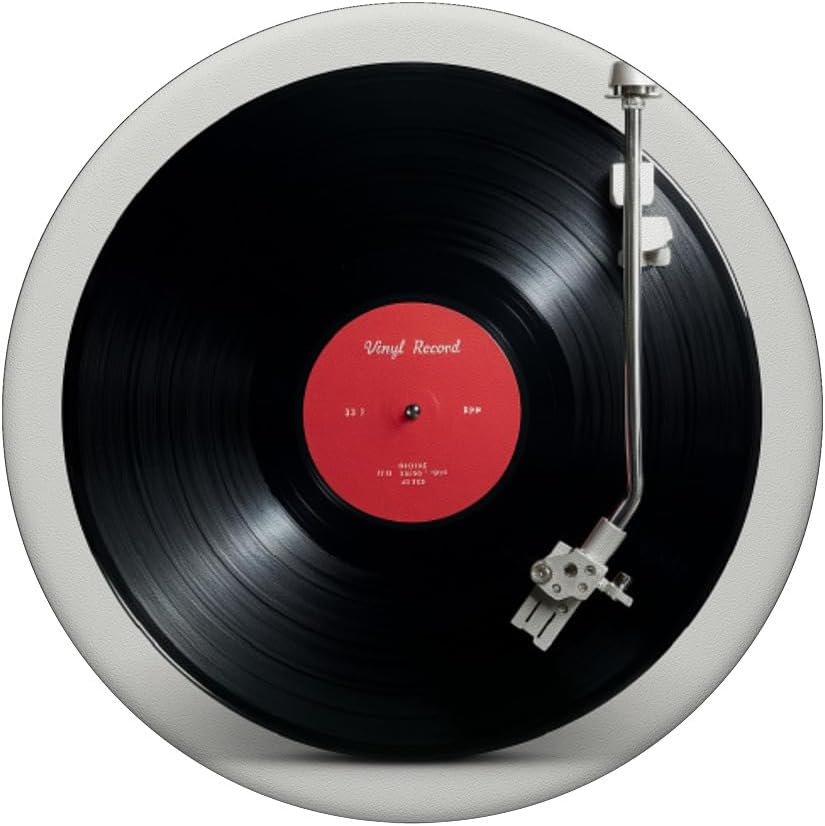 Vinyl Record Player Vinyl Collector Retro Music Lover PopSockets Adhesive PopGrip - Image 3