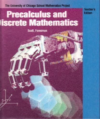 Precalculus & Discrete Mathematics 0673333671 Book Cover