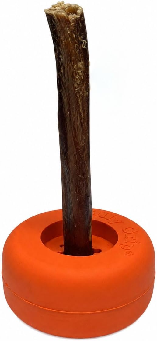 Bully Stick Holder - Medium Size - Interactive Dog Toy and Dog Safety Device