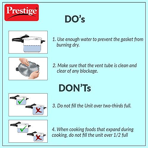Prestige Popular Plus Induction Base Aluminium Outer Lid Pressure Cooker, 3 Litres, Silver, 3 Liter