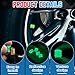 Tallew 20 Pcs Glow in The Dark Tire Valve Caps Fluorescent Valve Stem Caps Universal Car Tire Air Covers for Cars Motorcycles SUV Trucks Bikes Accessories, 5 Colors