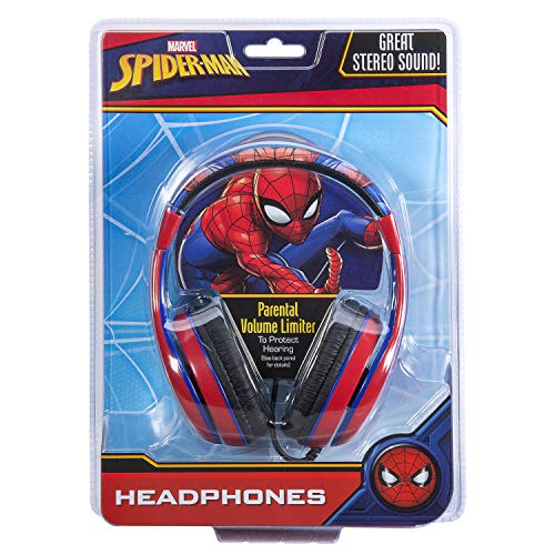 Spider Man Kids Headphones, Adjustable Headband, Stereo Sound, 3.5Mm Jack, Wired Headphones for Kids, Tangle-Free… - Image 7