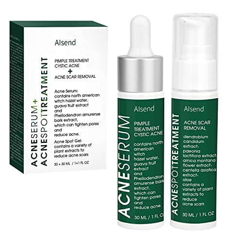 Cystic Acne Treatment â€“ URBTFLM Acne Serum with Tea Tree Oil,Acne Spot Treatment for Face,Body,Face Acne Treatment with Tea Tree Oil,Prevent Future Breakouts - Pimple Cream,1 fl.oz/30Ml (1 oz)