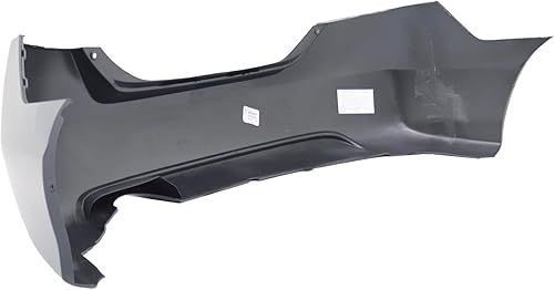 Miniatura 6 de FitParts Compatible con la cubierta del parachoques trasero 2006-2011 Honda Civic DX EX LX Si Coupe 06-11. Nuevo, sin agujeros para sensores.
