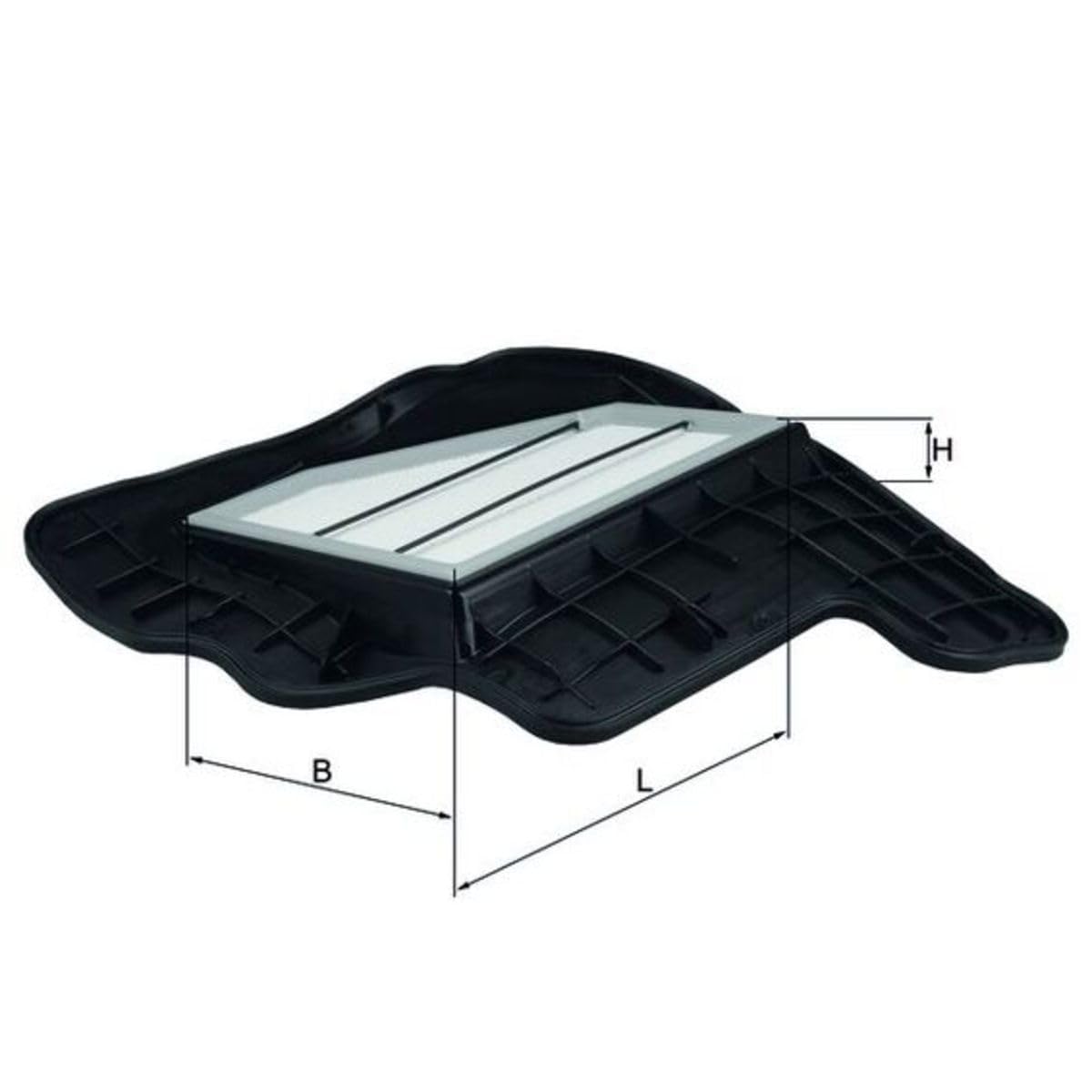 Knecht LX 1684/5 Filtro Aria Auto - Ricambio Compatibile Con Marelli 154070523714 - 3