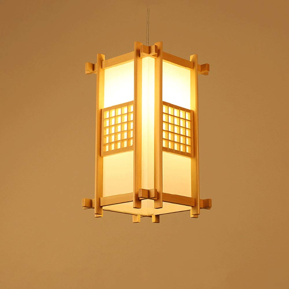 Lustre en bois éclairage LED pour illuminer un îlot de cuisine sombre