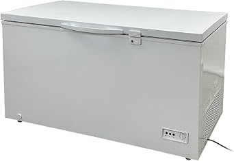 Commercial Chest Freezer, All-Purpose Compact Deep Freezer 50" W 13 cu. ft. Solid Lockable Top Lid ETL
