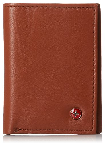 Men's Tri Fold Wallet, Tan, One Size