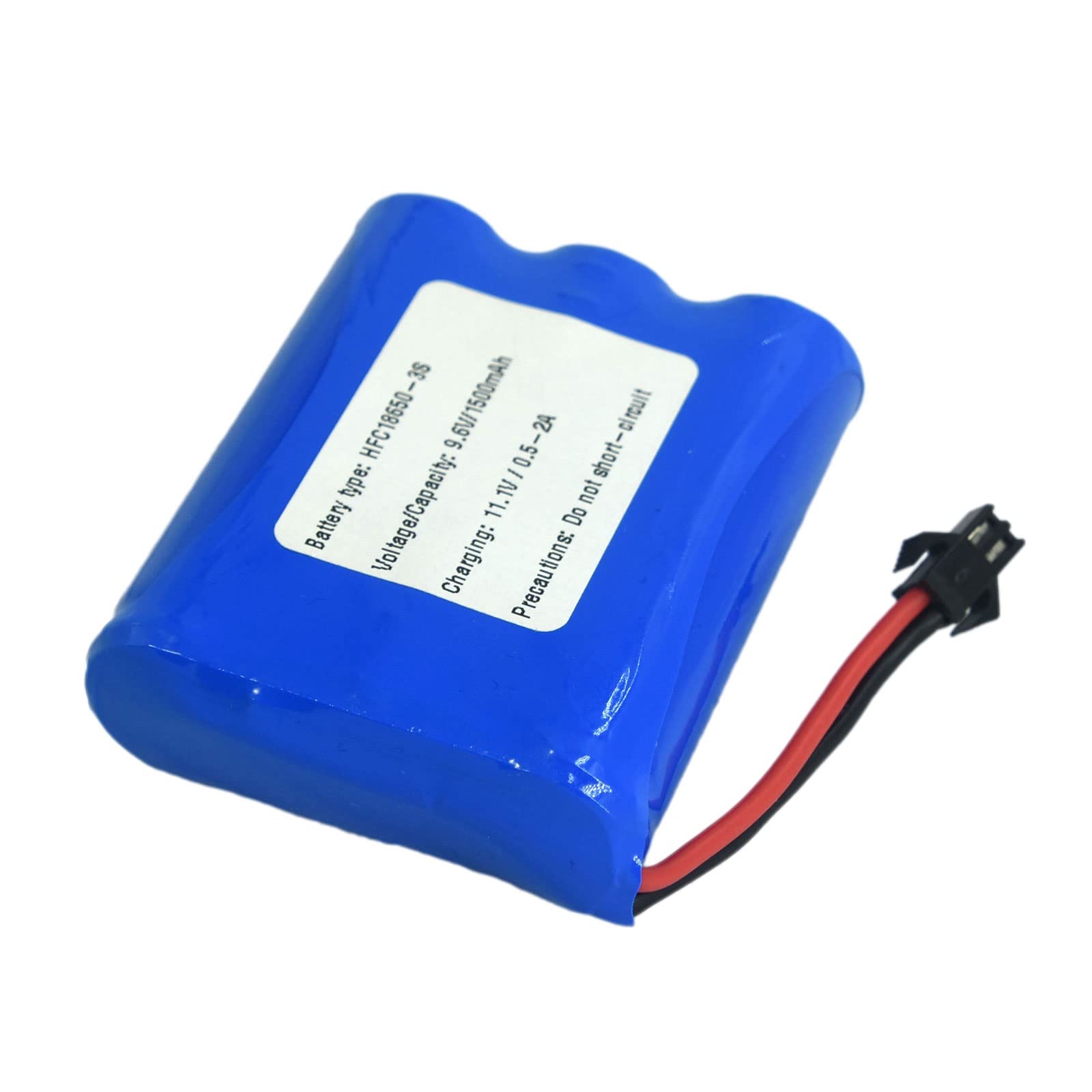 Batería de 9,6 V 3S 1500 mAh de vida SM2P macho enchufe positivo para coche RC camión carreras lancha de velocidad