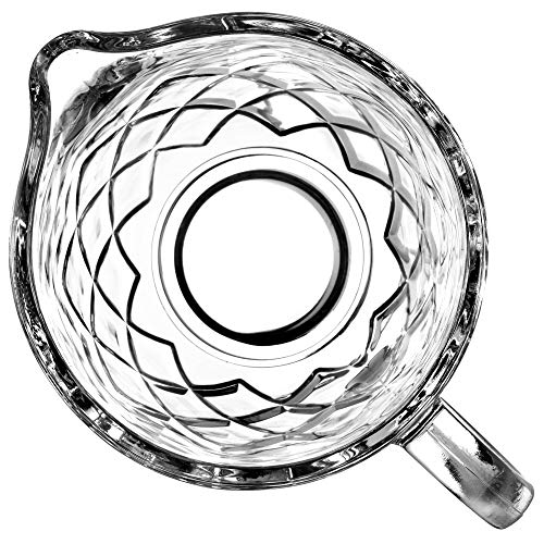 KADAX Bricco per latte in vetro, caraffa per latte...