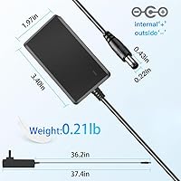 Vista 1 de Cargador de batería de litio universal de 21 V 1 A, adaptador de CA/CC, cable de fuente de alimentación, 24 voltios, 1000 mA, 800 mA, transformador