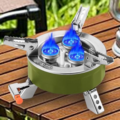 Réchaud de camping 6800W pliable avec sac de rangement - 4