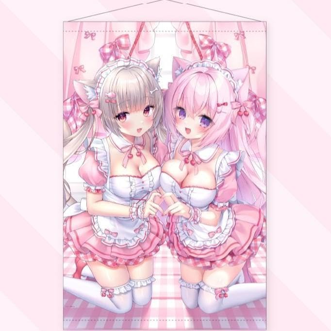 【激レア】ゆゆこ 桃稚ちあc104 コラボ B2 タペストリー Amazon.co.jp: ゆゆこ 桃稚ちあ c104 コラボ B2 タペストリー ももちあ