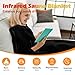 Buyplus Infrared Sauna Blanket, Portable Infrared Blanket for Relaxation, Sauna for Home Use with 95-167°F Temp Range & 30-60 Minutes Timer, 6'Lx2.6'W