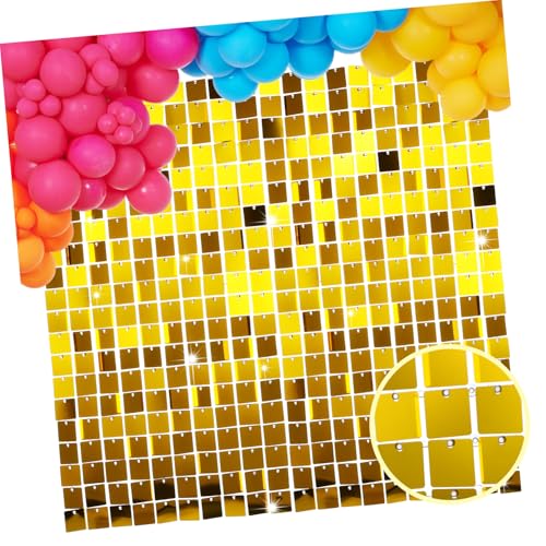 Panneaux muraux carrés à sequins : illuminez un mur de salon ou fond de fête