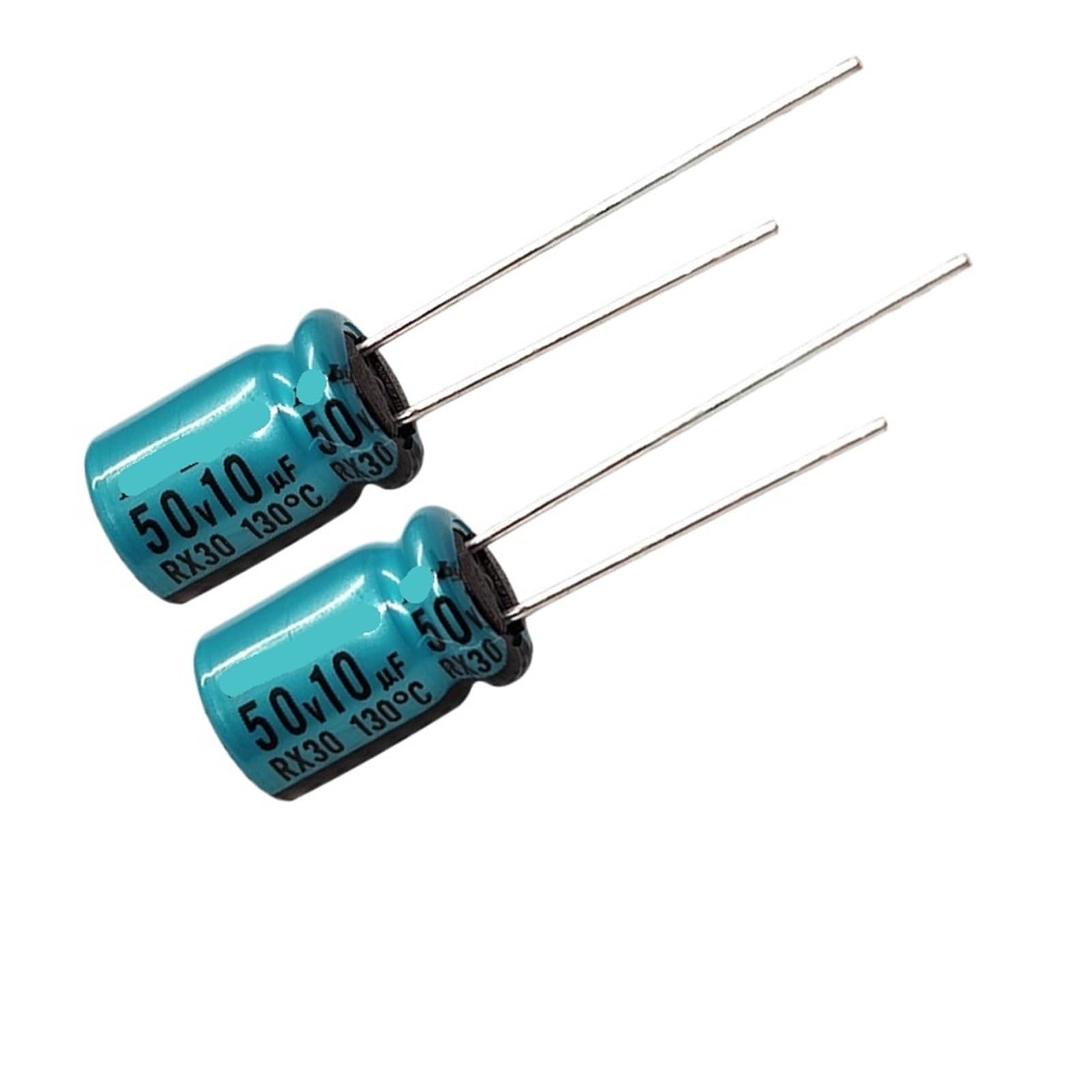 ICXLPMC (10pcs 50v10uF electrolytic capacitor RX30 with high temperature resistance 8X11.5mm 50V capacitors