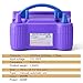 Mesha Portable Electric Balloon Pump, Dual Nozzle Balloon Air Pump, Balloon Air Pumper, Electric Air Pump, Air Blower, Portable Air Pump, Balloon Inflator for Balloon Arch Garland Birthday Decorations