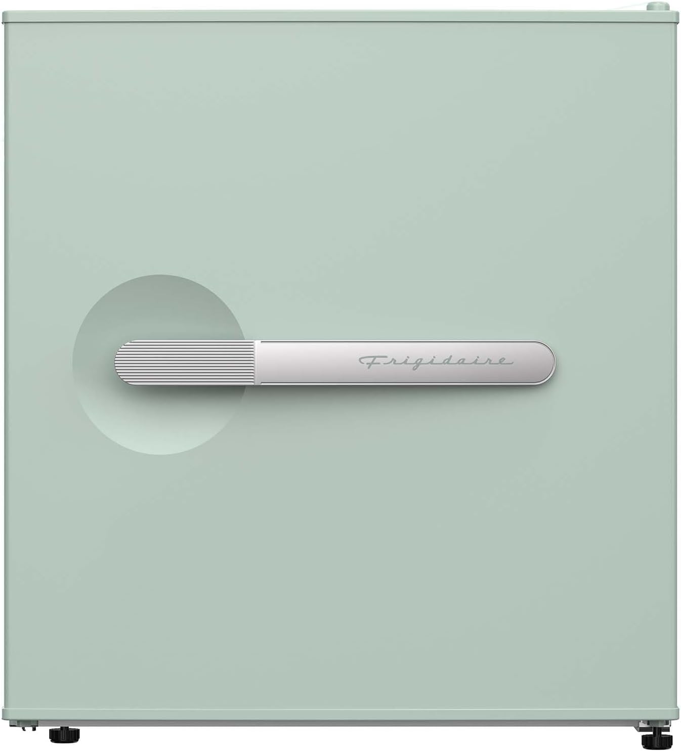 Frigidaire EFR197SAGE6COM, verde, 1.6 pies cúbicos Refrigerador compacto de la serie retro, abrebotellas lateral integrado