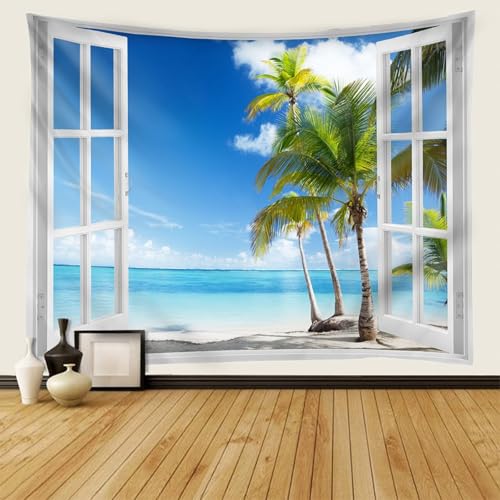 Tapisserie murale blanc bleu vert pour cacher les imperfections d'un mur
