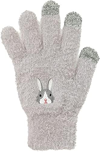 Amazon スマホ手袋キッズ スマートフォンホ対応 防寒 子供 キッズ 女の子 男の子 7 12歳 キッズフリーサイズ 7 12歳 0870 065 ウサギ 手袋 通販