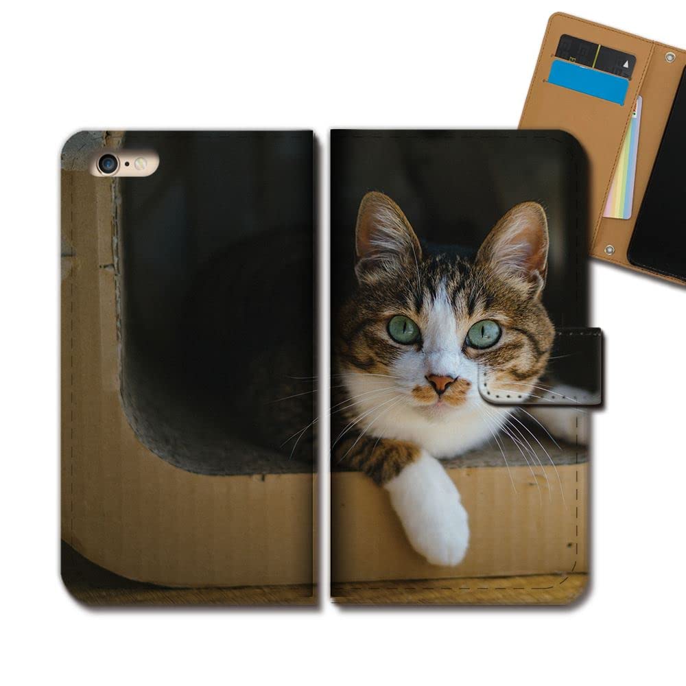 Amazon.co.jp: Xperia 10 IV SOG07 ケース 手帳型 猫 手帳ケース