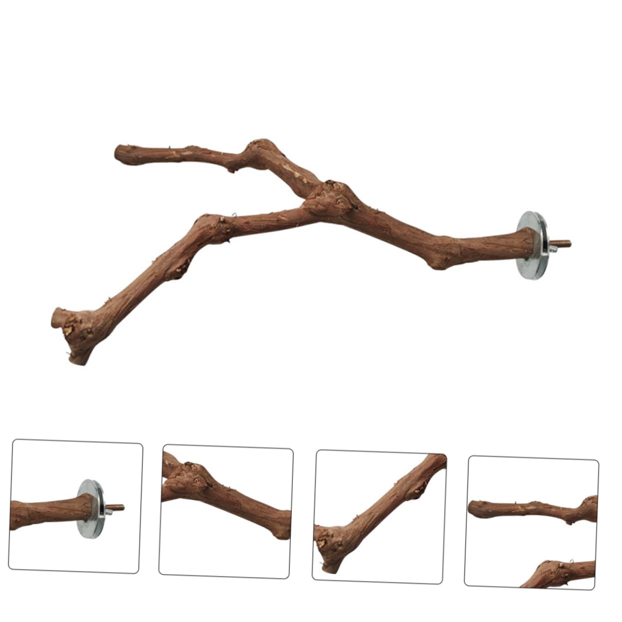DOITOOL 3stücke Parrot Standing Bar Aus Naturholz Vogelspielzeug Für Käfige Kletterstange Für Papageien Wellensittiche Und Andere Vögel Einfache Installation Langlebig Und Stabil