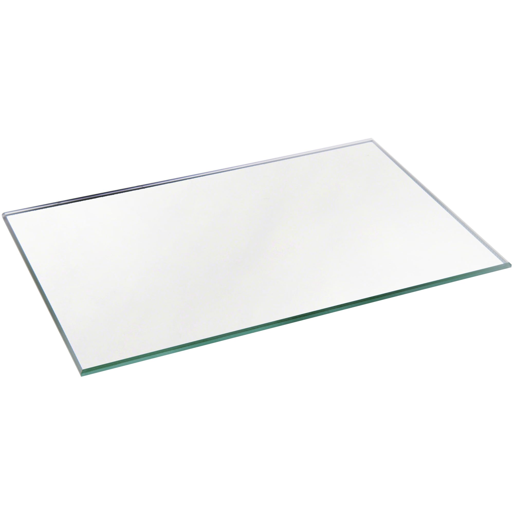 Plymor 4" x 6" Rectangle, 3mm Thick Non-Beveled Glass Mirror