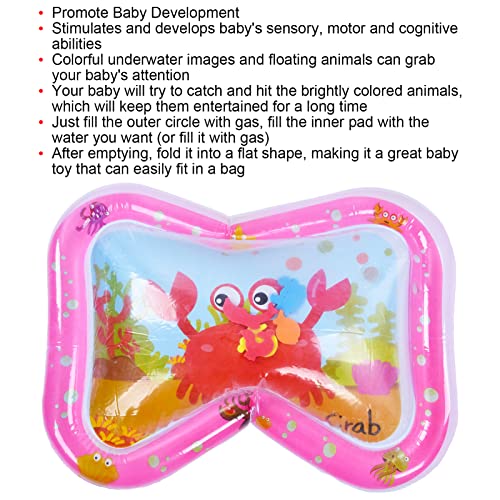Baby Water Mat, 2 Stuks Opvouwbaar Baby Opblaasbaar Water Kussen voor Baby's Ontwikkeling Leeftijden 1-3 Pasgeboren Jongen Meisje Geschenken(#1) - Afbeelding 5