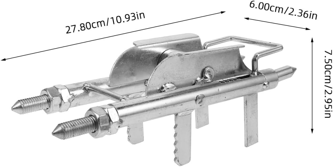 Homoyoyo Metal Wire Pulling Tool Junction Box Cable Threading Aid for Electricians Fishing Wire Assistance Steel Construction Efficient Wire Threading Solution
