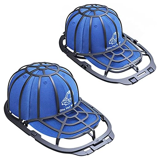 Eiito Hat washer for Washing machcine, 2 Pack Hat Cleaner for Baseball Caps Hat Shaper for Dishwasher, 2 Sizes-4 Pcs Hat Cage Rack Frame fit Adult and Children Wash Caps