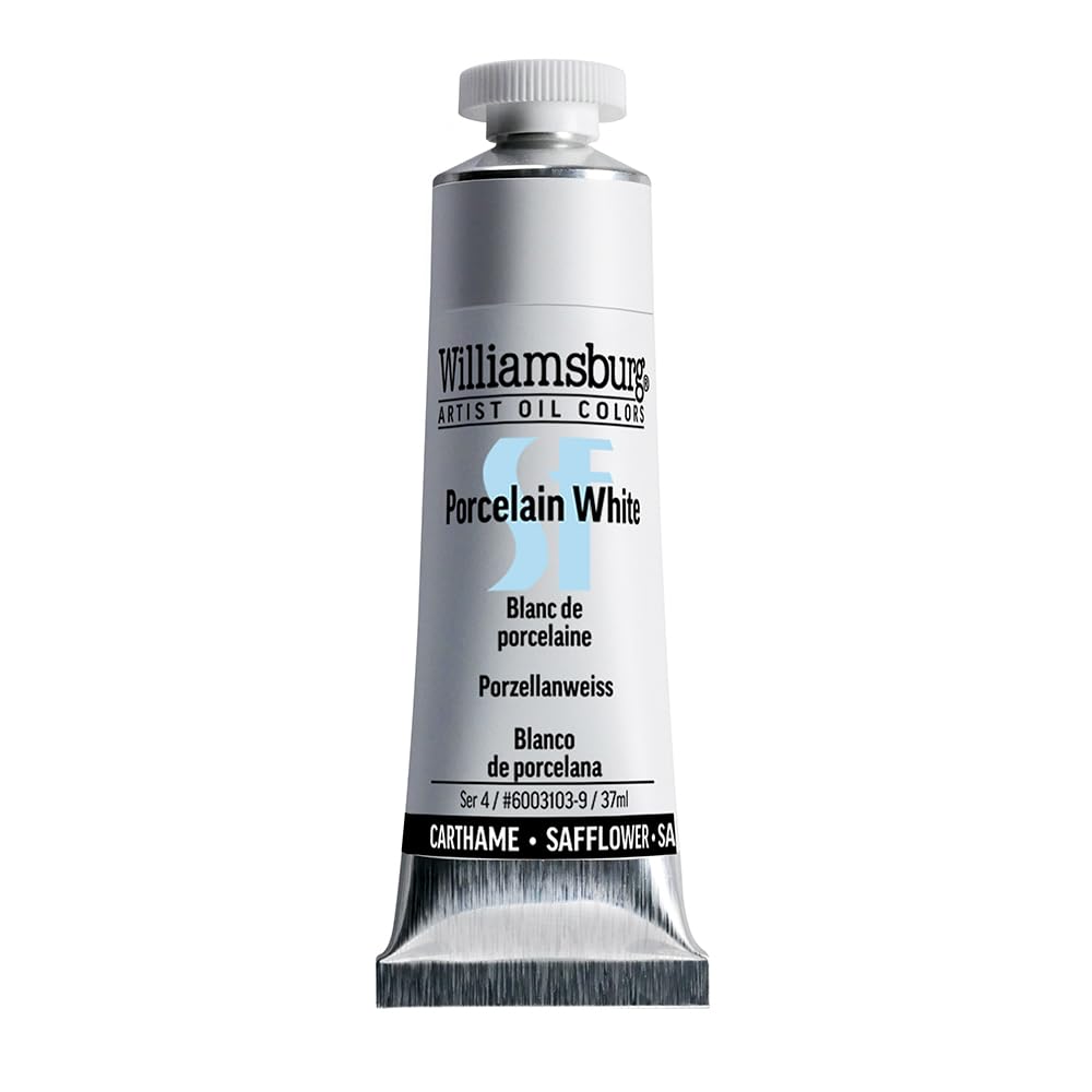 Williamsburg White William Oil Safflower 37Ml Porcelain