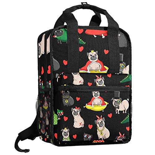 Sac à dos garçons I Love Panda pour l'école et les sorties