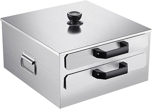 AIZYR Máquina de rollos de fideos de arroz, vaporizador de rollo de arroz chino de 2 capas, vaporizador al vapor 304 al vapor horno inoxidable