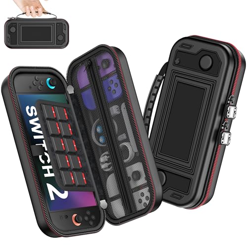 NinABXY Switch Carrying Case Compatible with Nintendo Switch 2, 3-Layer Protection for Joy-cons, Consoles & Games, Switch 2 Accessories for Travel&Scratch-Proof,Legacy Systems for Nintendo 3DS, M NinABXY Switch Carrying Case Compatible with Nintendo Switch 2, 3-Layer Protection for Joy-cons, Consoles & Games, Switch 2 Accessories for Travel&Scratch-Proof,Legacy Systems for Nintendo 3DS, M