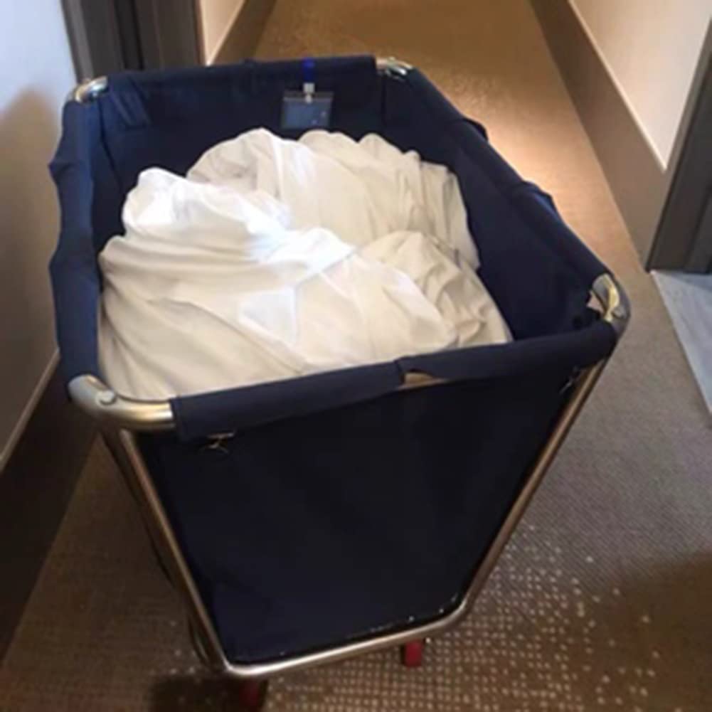 Pralnia Hotel Linen Cart Heavy Duty Duży wózek przemysłowy do szkół, biur, hoteli - wózek na pranie