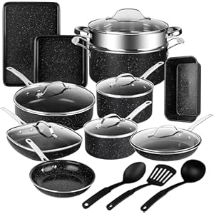 GRANITESTONE 20 Pc Complete Pots an...