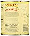 Cento San Marzano Peeled Tomatoes - Certified San Marzano Italian Plum Tomatoes Highest Quality Gluten free And BPA Free - 3 x 28 oz