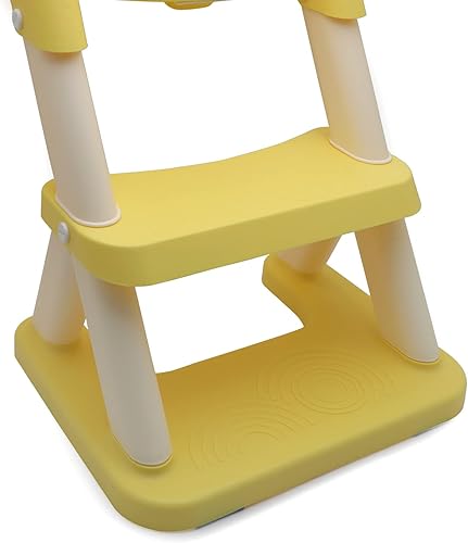 Vista 53 de HTTMT - Escalones infantiles con asiento de bebé para baño, ET-BABY001/002 Verde