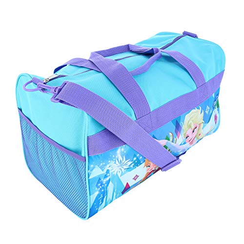 Girls Frozen Blue 18" Duffel Bag Standard3
