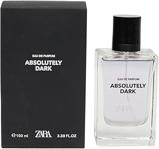 Zara Absolutely Dark Cologne for Men EDP Eau De Parfum A Sophisticated and Captivating Fragrance 100 ML (3.4 FL. OZ)