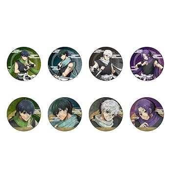 Amazon.co.jp: ブルーロック 缶バッジコレクション 忍ver 8個