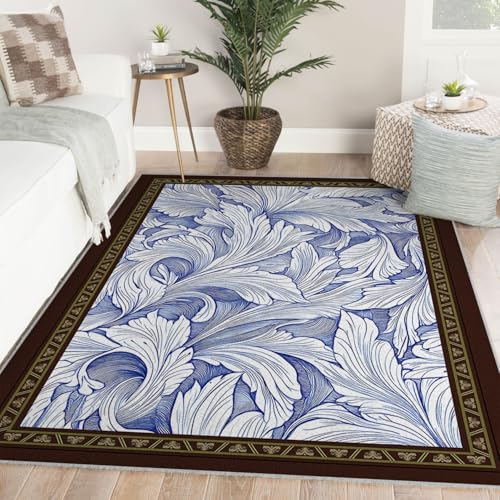 Tapis antidérapant poil bas pour sécuriser et décorer le salon