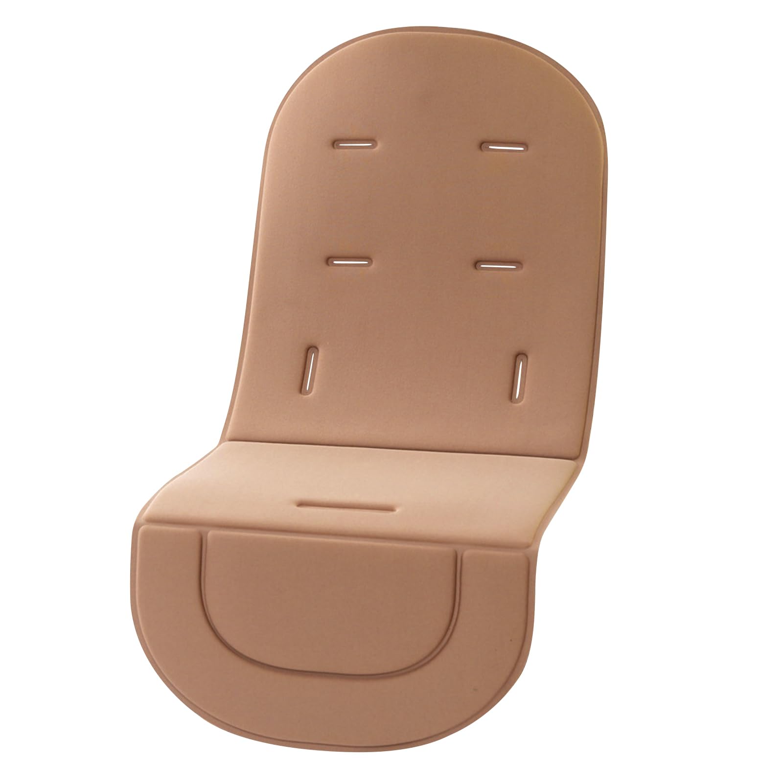 Sadocom Baby Stroller Cushion Liner Mat Pushchair Pad, Brown