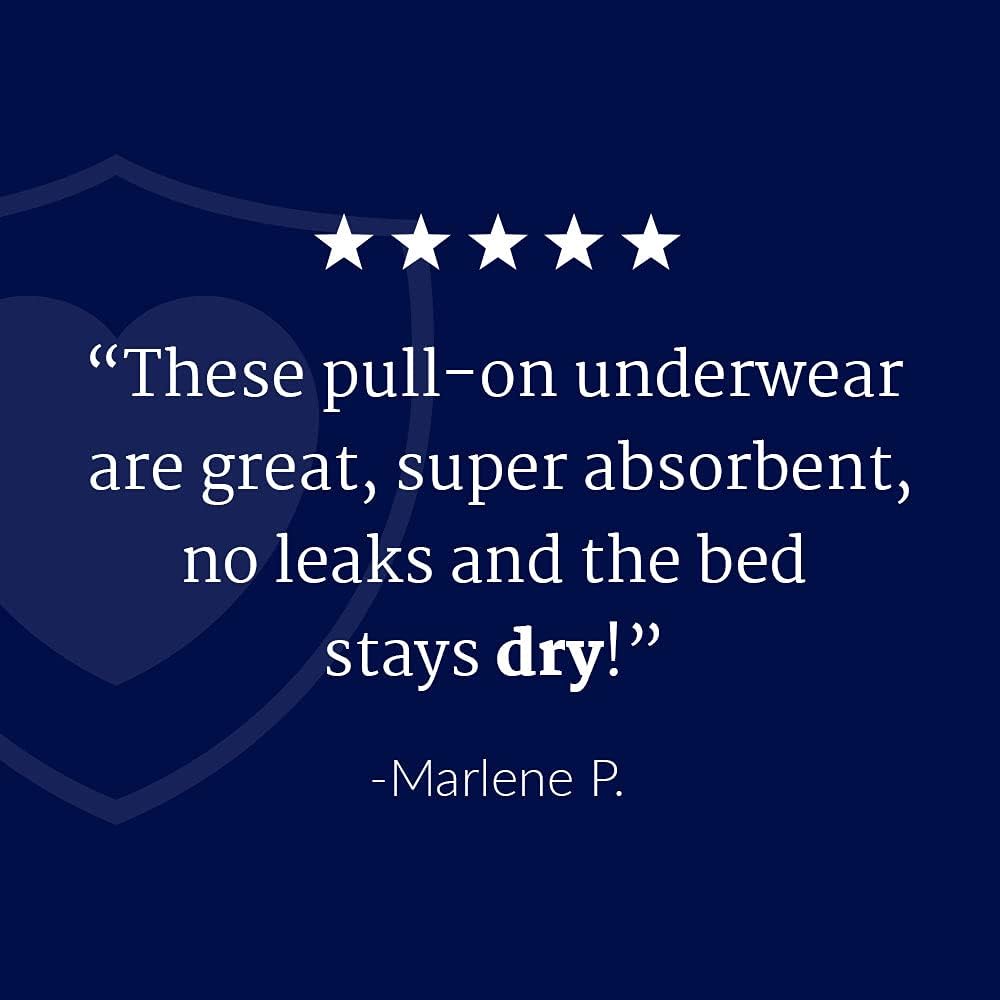 NorthShore FlexSupreme Pull-On Incontinence Underwear for Men and Women, Large, Pack/14 : Health & Household
