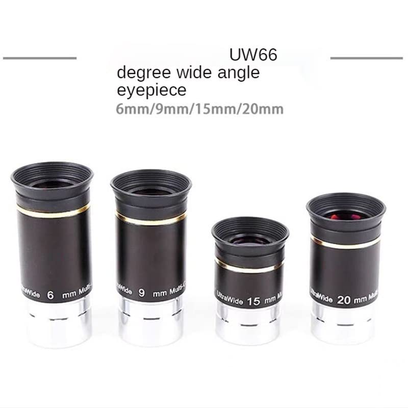 Accesorios para telescopios astronómicos con ocular gran angular de 1,25 pulgadas 7
