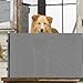 Katzen-Türgitter - Einklappbares Gitter für Innenräume - Mit Saugnäpfen Kindersicher Verstellbar Falbar 50x125 cm für Türöffnung Flur Schlafzimmer Balkon Küche