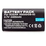 Neewer Two (2x) Rechargeable Li-on KLIC-8000 Batteries for Kodak Z1012 IS, Z1015 IS, Z1085 IS Z1485 IS, Z612, Z712 IS, Z812 IS, Z8612 IS