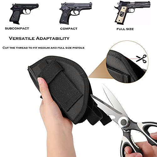 Frtkk Concealed Carry Holsters For Pistols 9Mm 380, Universal Holster With Mag For Man/Woman Right Hand And Left, Fits S&W M&P Shield Glock 17 26 27 42 43, Similar Handguns #TOP1