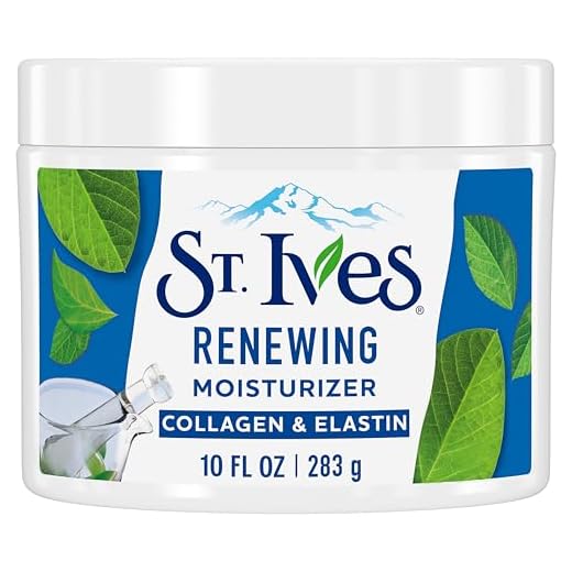 St Ives Crema hidratante facial de colágeno de piel atemporal 10 onzas